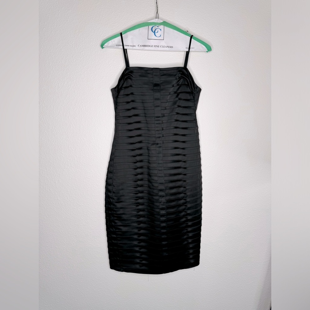 Calvin Klein Black cocktail Dress with mini coat